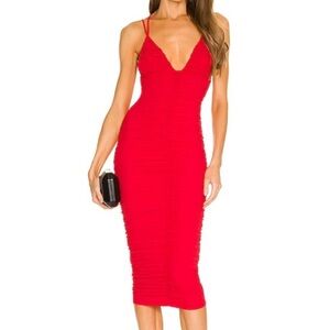 Michael Costello x REVOLVE Fiji Midi Dress
Size medium